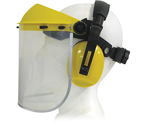 MAXISAFE MEDIUM IMPACT VISOR W/EARMUFFS