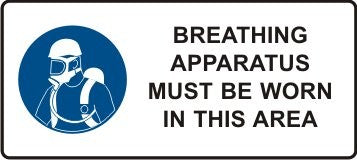 BREATHING APPARATUS AREA WITH PICTO