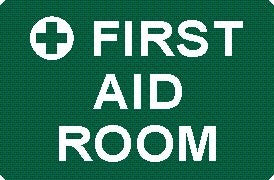 FIRST AID ROOM WITH PICTO