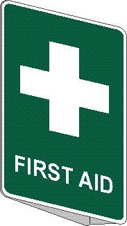 FIRST AID WITH PICTO WALL MOUNT 225 X 300