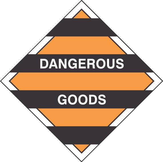 DANGEROUS GOODS HAZCHEM PLACARD