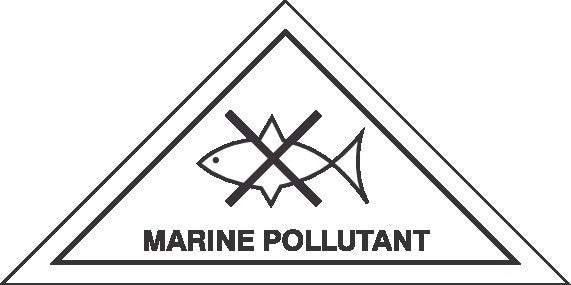 MARINE POLLUTENT HAZCHEM PLACARD