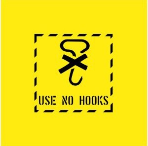 USE NO HOOKS WITH PICTO STENCIL 300 X 300