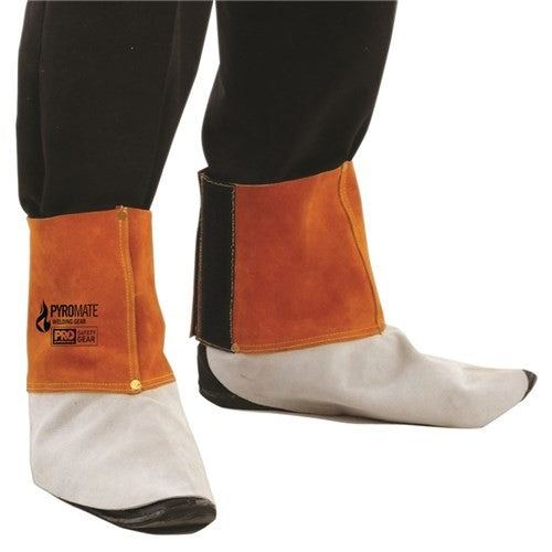 PROCHOICE PYROMATE WELDERS LEATHER SPATS LARGE