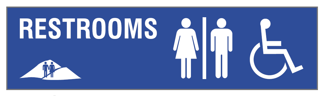 LAMINATE DIRECTORY RESTROOM 80 X 300