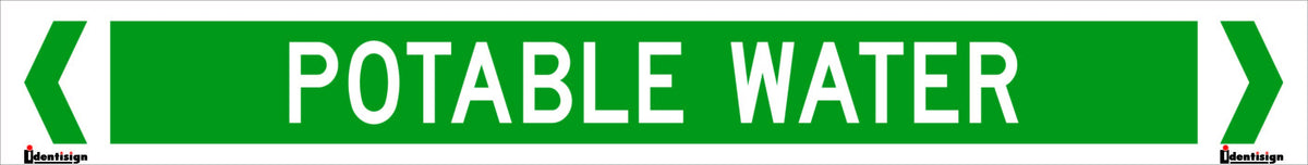 POTABLE WATER 60 X 475 - PACK OF 5