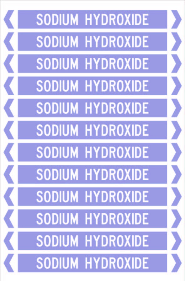 SODIUM HYDROXIDE 12 X 100 - PACK OF 5