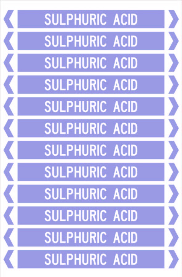 SULPHURIC ACID 12 X 100 - PACK OF 5