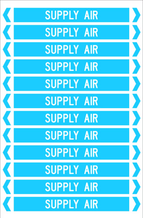 SUPPLY AIR 12 X 100 - PACK OF 5