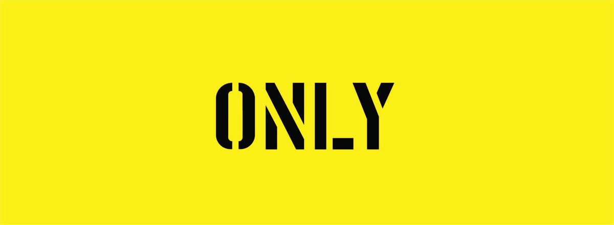 ONLY STENCIL 600 X 220