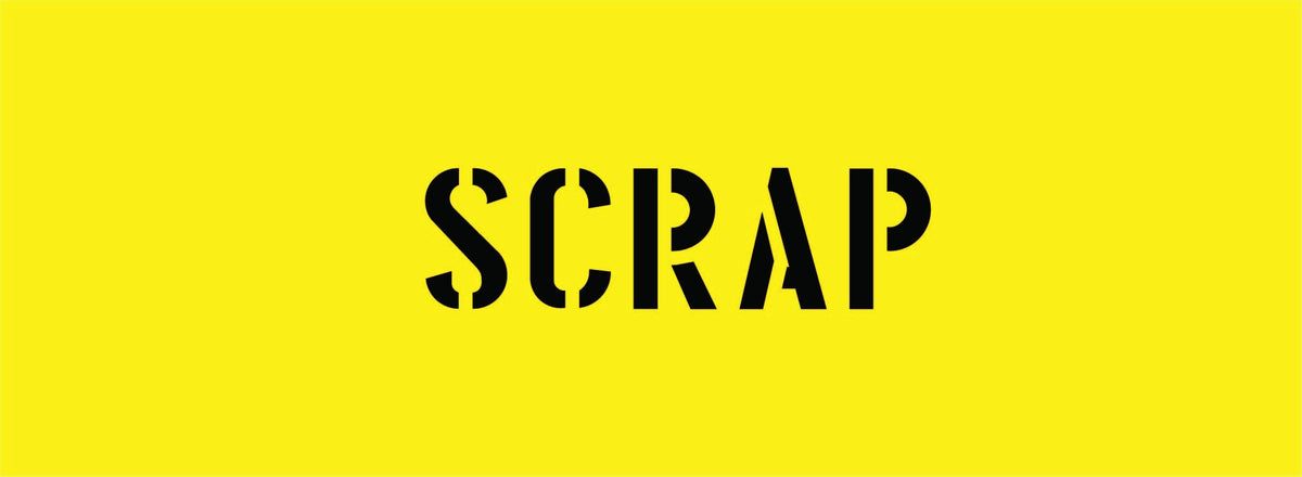 SCRAP STENCIL 600 X 220