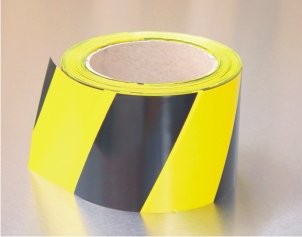 YELLOW / BLACK BARRIER TAPE