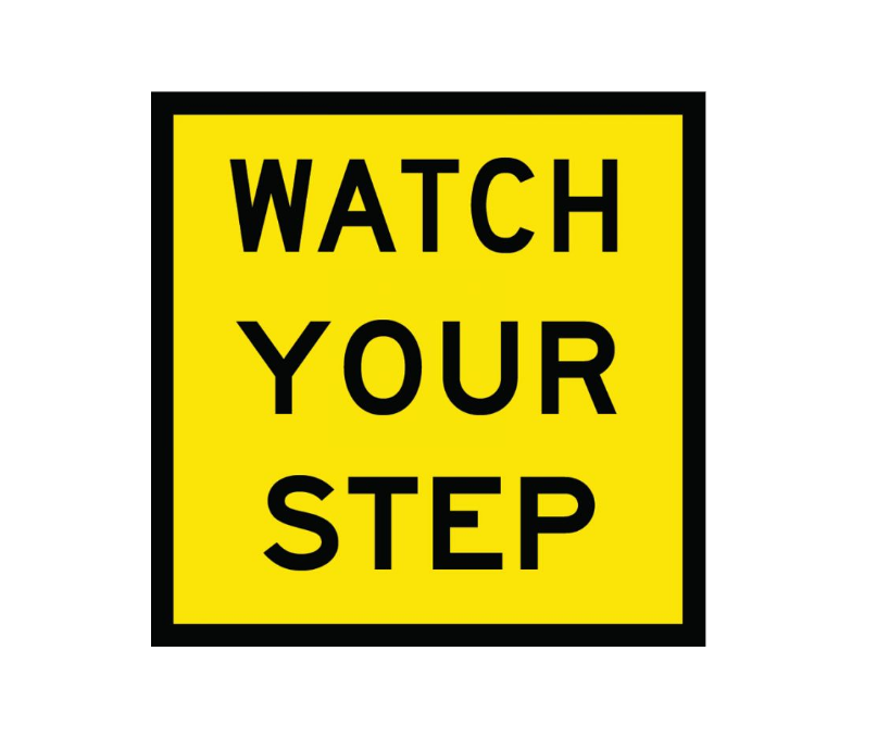 CORFLUTE WATCH YOUR STEP 600 X 600