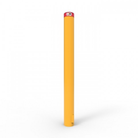 BOLLARD 140MM BELOW GROUND ECONOMY - GALVANISED & POWDER COATED
