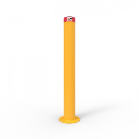 BOLLARD 140MM SURFACE MOUNTED ECONOMY - GALVANISED & POWDER COATED