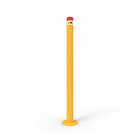 BOLLARD 63MM SURFACE MOUNTED ECONOMY - GALVANISED & POWDER COATED