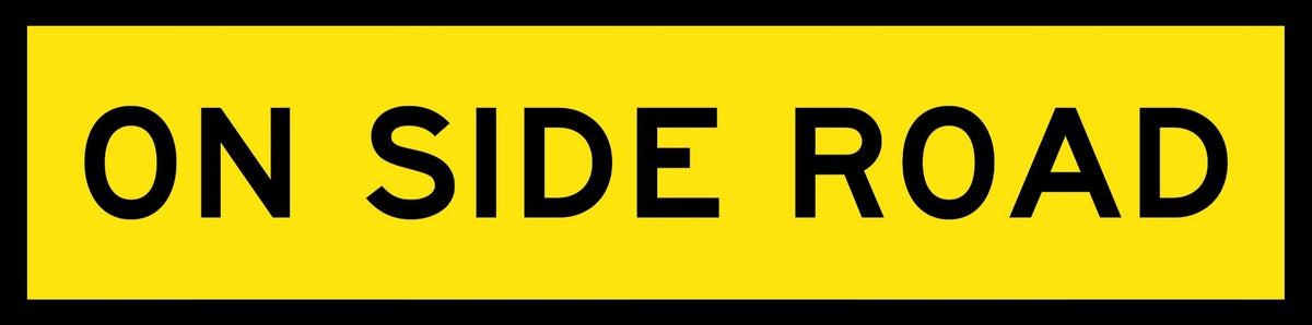 CORFLUTE ON ROAD SIDE ROAD 1200 X 300