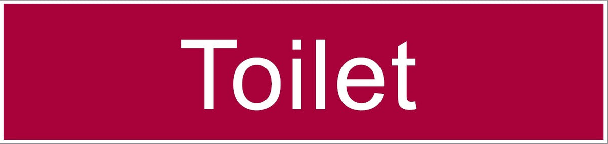 ENGRAVED TOILET RESTROOM 200 X 48