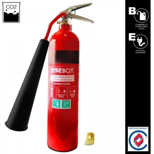 2.0 KG CARBON DIOXIDE FIRE EXTINGUISHER