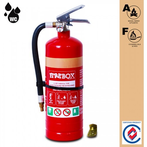 2.0 LITRE WET CHEMICAL TYPE EXTINGUISHER
