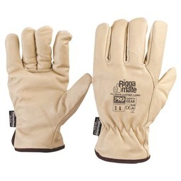 PROCHOICE RIGGAMATE LINED GLOVE - PIG GRAIN LEATHER LARGE