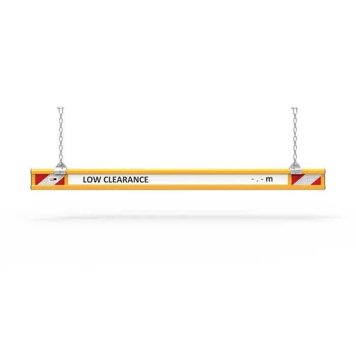 HEIGHT BAR 2M - POWDER COATED ALUMINIUM