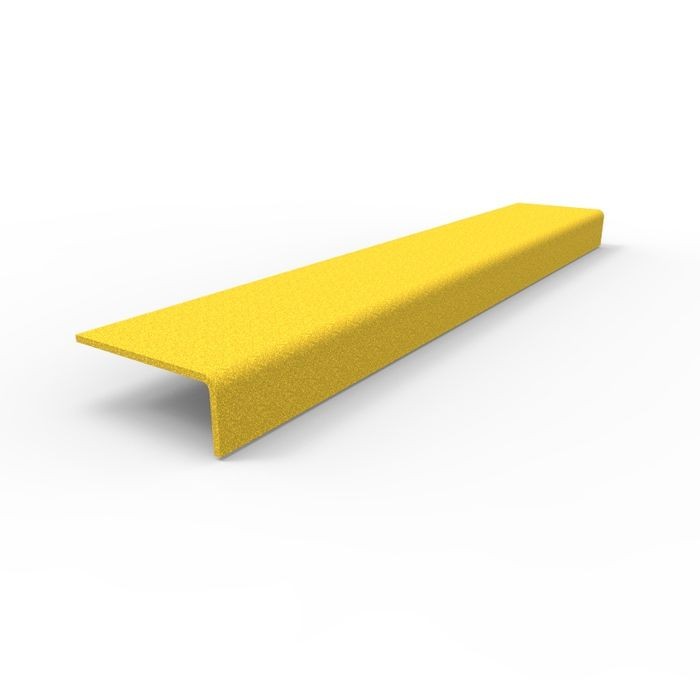 ANTI-SLIP STAIR NOSING 450 X 76 X 30 - FRP YELLOW