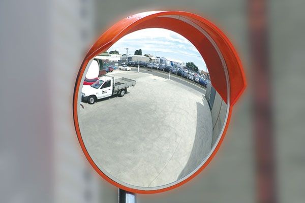 OUTDOOR CONVEX MIRROR