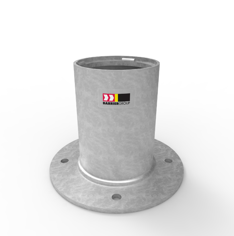 Cam-lok Removable Bollard 140mm Holder – Surface Mounted