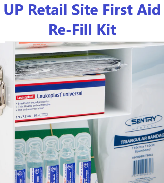 UP Retail Site First Aid Re-Fill Kit