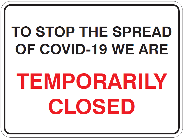 COVID-19 Specific Signage