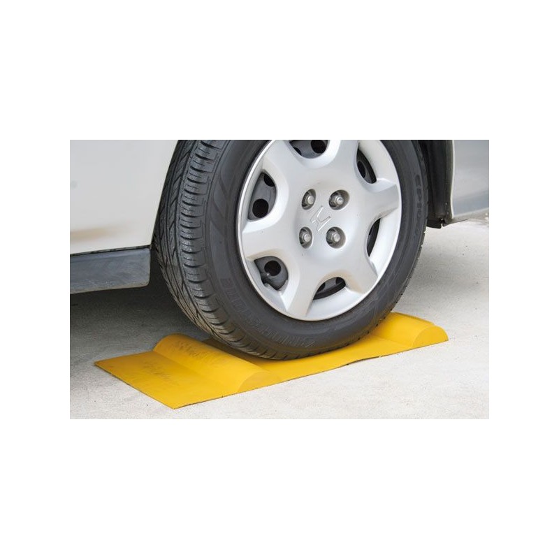 SMART PARKING MAT RUBBER YELLOW