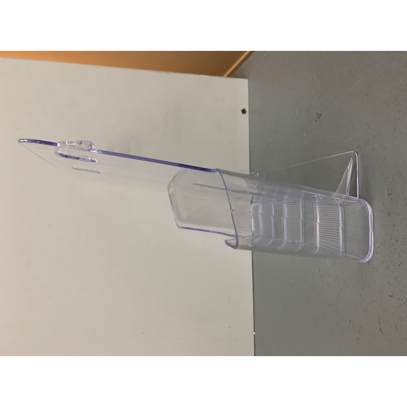 CLEAR MAGAZINE HOLDER A4 WALL MOUNT OR COUNTER TOP