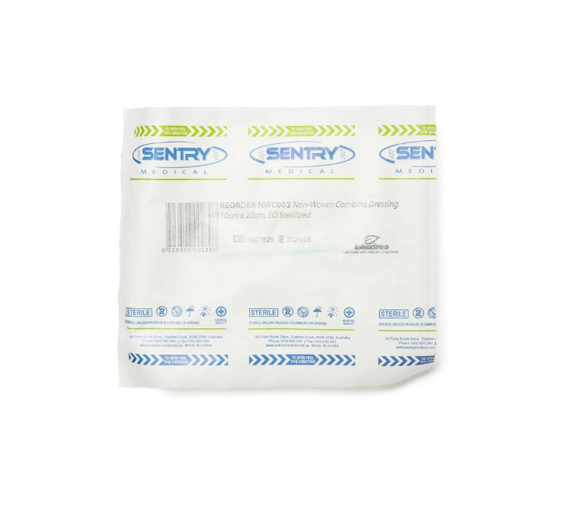 COMBINE DRESSING PAD 10CM X 20CM