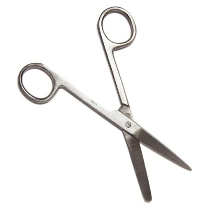 Scissors Sharp Blunt Stainless Steel 12.5cm
