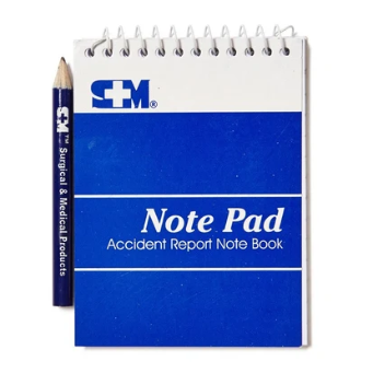 Notebook & Pencil