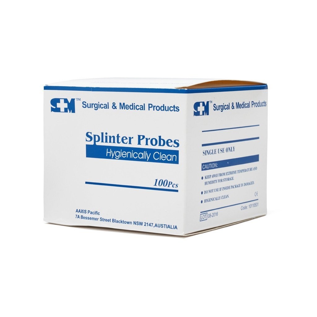 SPLINTER PROBES DISPOSABLE (BOX OF 100)