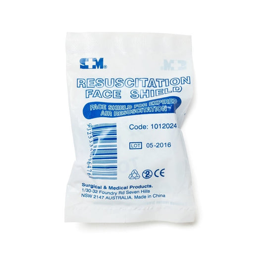 RESUSCITATION FACE SHIELD DISPOSABLE