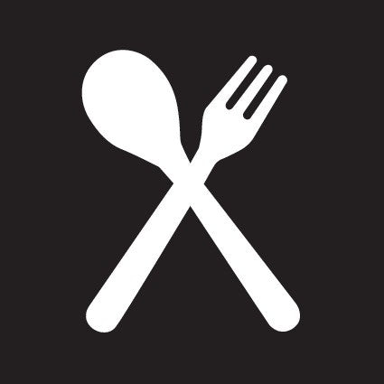 ENGRAVED FOOD CUTLERY PICTO 150 X 150