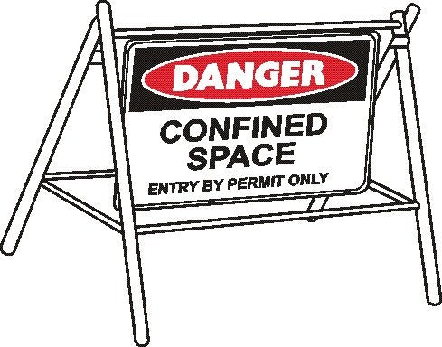 SIGN STAND 450 X 600