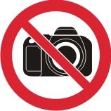 CAMERAS PROHIBITION DISC