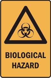 BIOLOGICAL HAZARD WITH PICTO