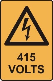 415 VOLTS WITH PICTO