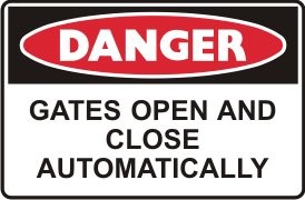 GATES OPEN & CLOSE AUTOMATICALLY