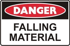 FALLING MATERIAL