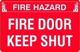 FIRE DOOR KEEP SHUT