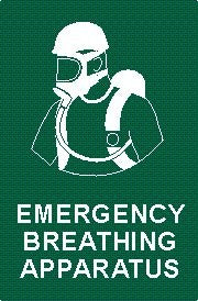 EMERGENCY BREATHING APPARATUS WITH PICTO
