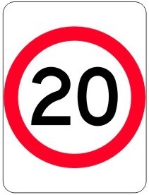 20 KPH SPEED LIMIT