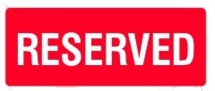RESERVED 180 X 450
