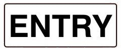 ENTRY 180 X 450